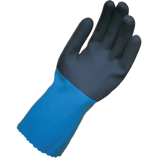 Mapa Professional StanZoil NL34 Gloves, Size X-Large/9, 12" L, Neoprene, Cotton Inner Lining, 28-mil