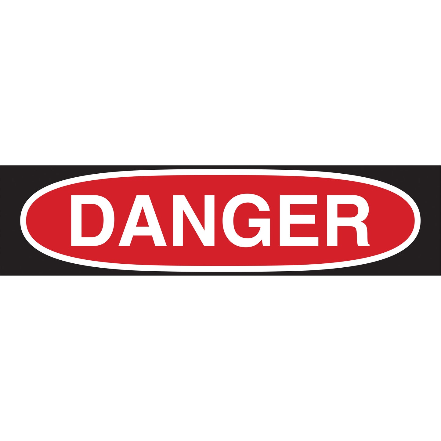 Brady "Danger" Sign, 10" x 14", Polystyrene, Bilingual