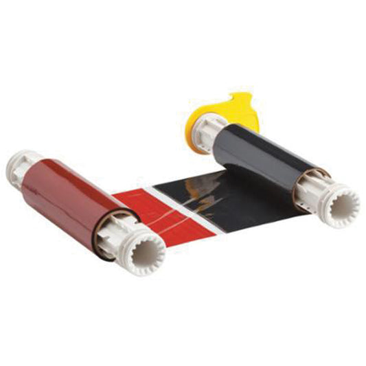 Brady RIBBON POWERMARK 2 CLR 15" BLK/RED 6.25"X200'