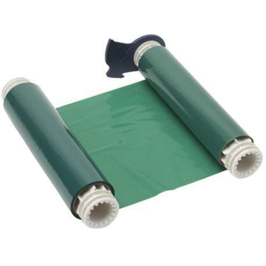 Brady Series R10000 Printer Ribbon, 8.8" x 200', Green