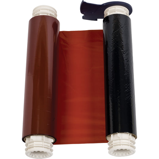 Brady RIBBON POWERMARK 2 CLR 8" BLK/RED 8.8"X200'
