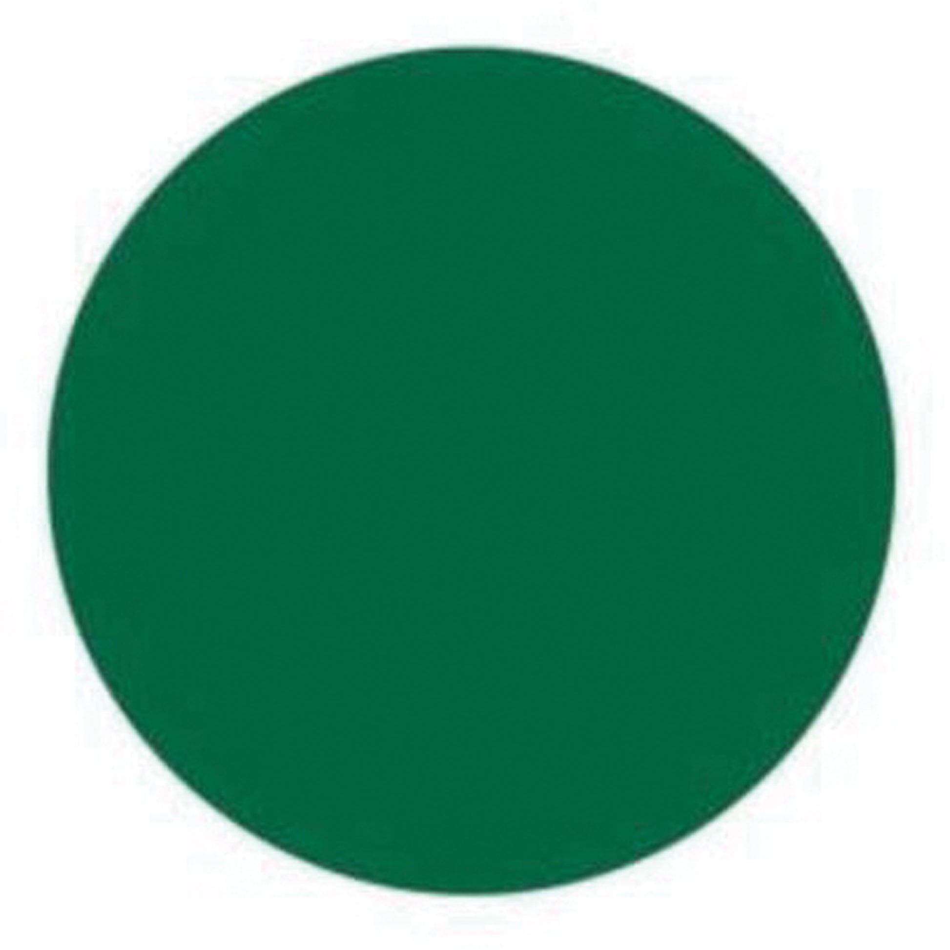Brady Round Write-On Labels, Circle, 1.5" L x 1.5" W, Green