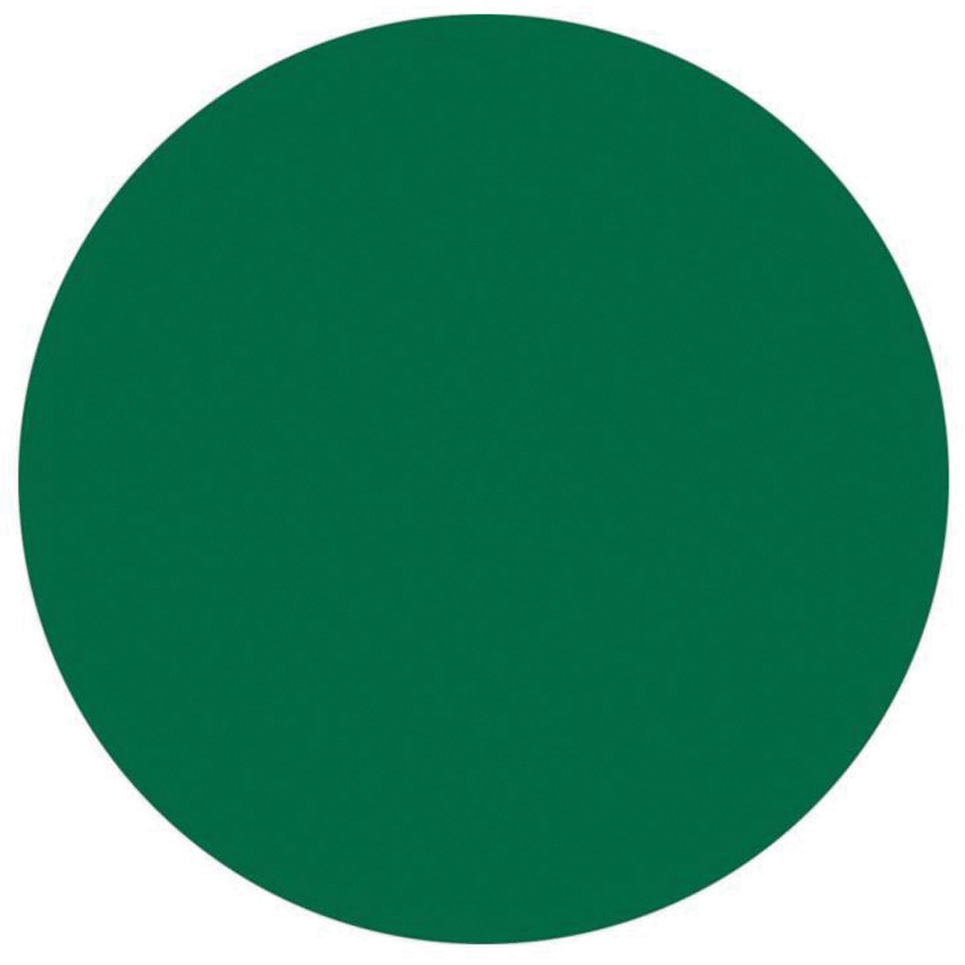 Brady Round Write-On Labels, Circle, 3" L x 3" W, Green