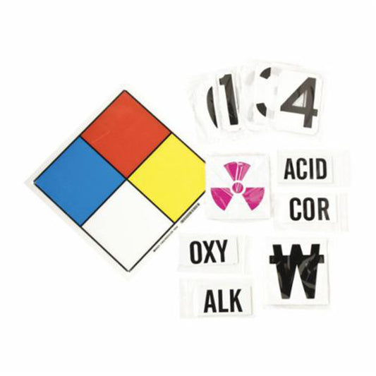 Brady NFPA Placard System Kit
