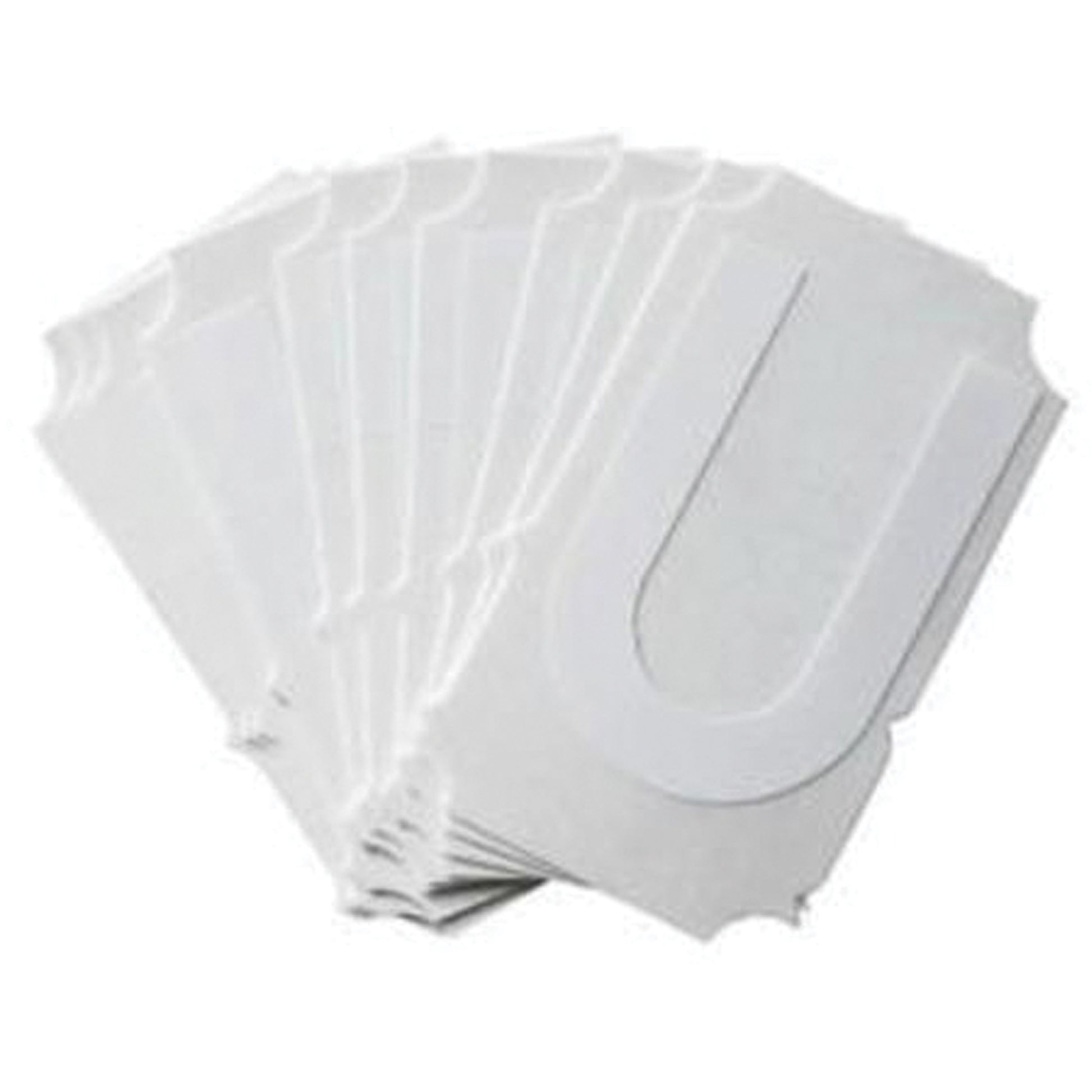 Brady Quick-Align® Individual Gothic Number & Letter Labels, U, 2" H, White