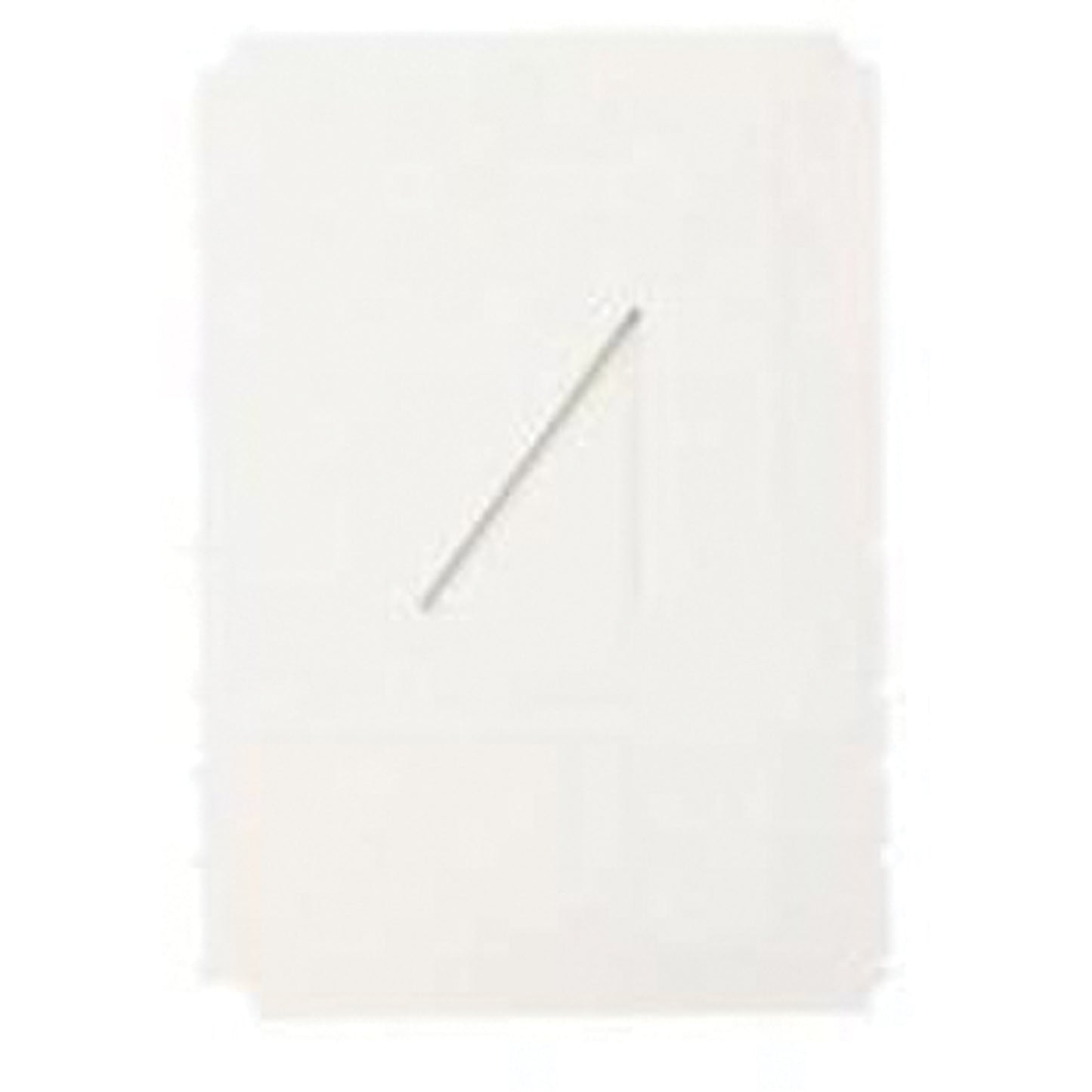Brady Quick-Align® Individual Gothic Number and Letter Labels, 4, 3" H, White
