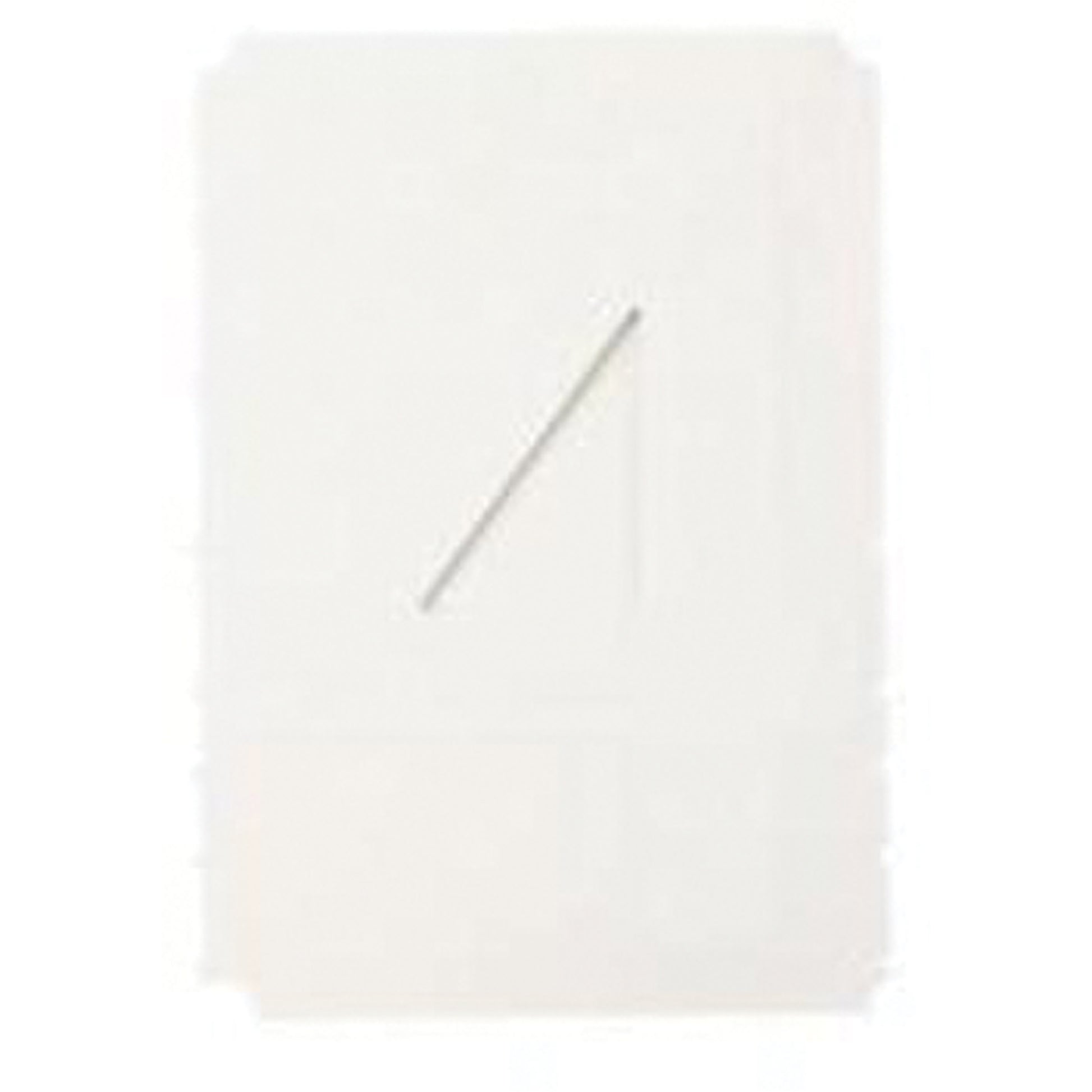 Brady Quick-Align® Individual Gothic Number and Letter Labels, 4, 3" H, White