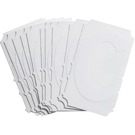 Brady Quick-Align® Individual Gothic Number and Letter Labels, C, 3" H, White