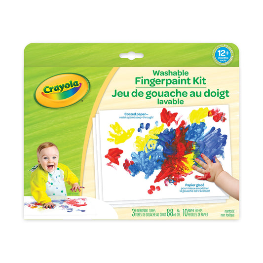 Crayola  Washable Fingerpaint Kit