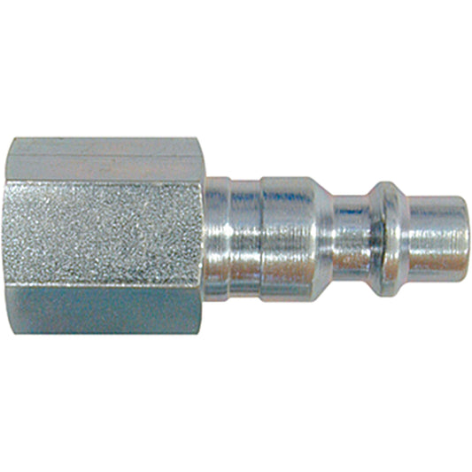 Quick Couplers - 1/4" Industrial, One Way Shut-Off - Plugs, Stainless Steel