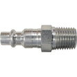 Quick Couplers - 1/4" Industrial, One Way Shut-off - Plugs, 3/8"