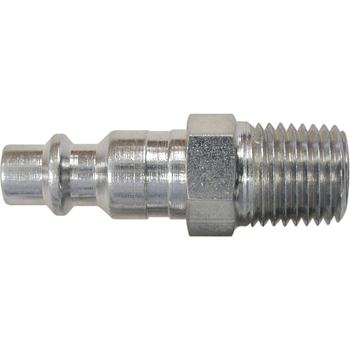Quick Couplers - 1/4" Industrial, One Way Shut-off - Plugs, 3/8"