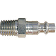 Quick Couplers - 1/4" Industrial, One Way Shut-off - Plugs, 1/4"