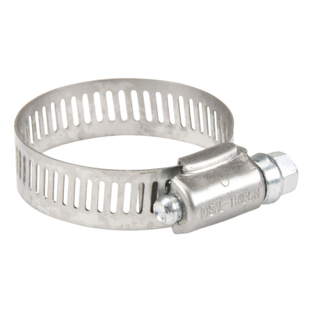 HOSE CLAMP SS & ZINC PLATED REUSABLE 3/4"-1 3/4", Min Dia. 3/4"