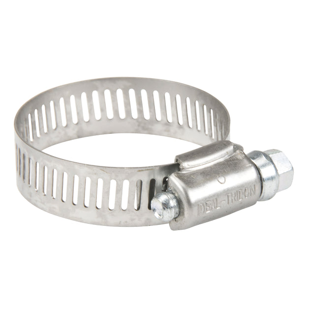 HOSE CLAMP SS & ZINC PLATED REUSABLE 3/4"-1 3/4", Min Dia. 3/4"