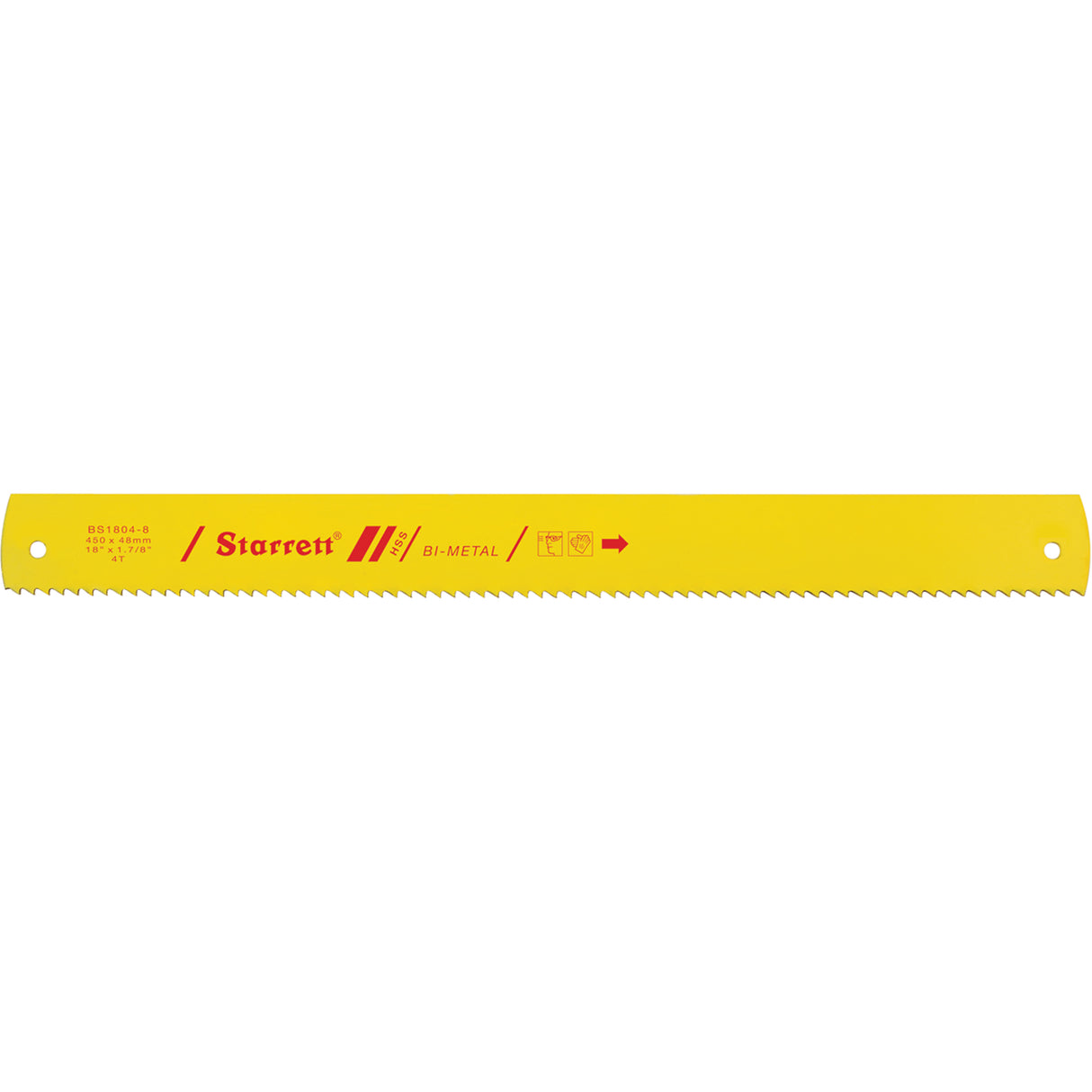 Bluestripe® Power Hacksaw Blade, Bi-Metal, 14" L, 10 TPI
