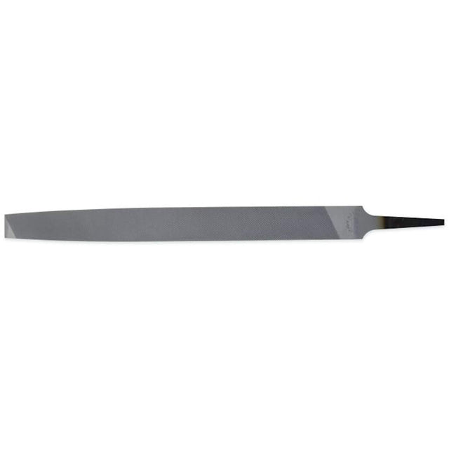 Mill Single Cut File with Handle, Rectangular, 7-3/4", Bastard