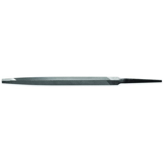 Extra Slim Taper File with Red Handle, Triangle, 6", Single