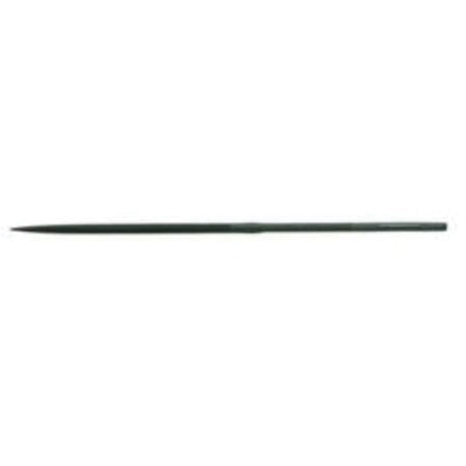 No. 2 Needle File, Three Square, 4"