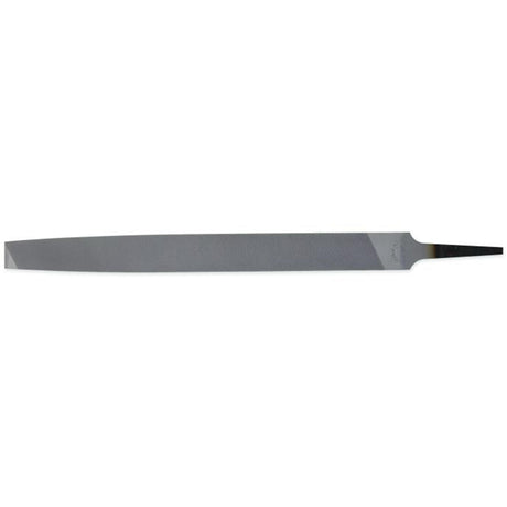 Single Cut File with Ergonomic Handle, Flat, 8", Bastard