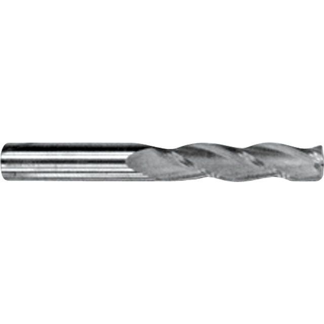 Extra Long Series End Mill, 3/8" Dia., 4 Flutes, Carbide
