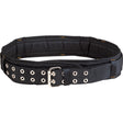 Wide Padded Belt, Polyester, Black