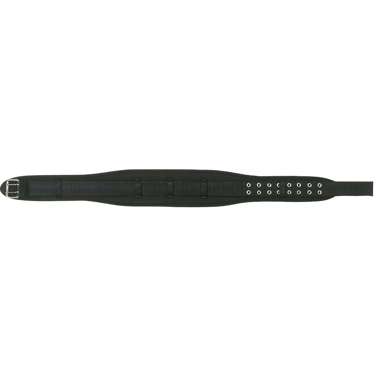 5" Wide Padded Comfort Belt, Canvas, Black