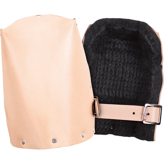 Kuny's Heavy-Duty Knee Pad, Buckle Style, Leather Caps, Foam Pads