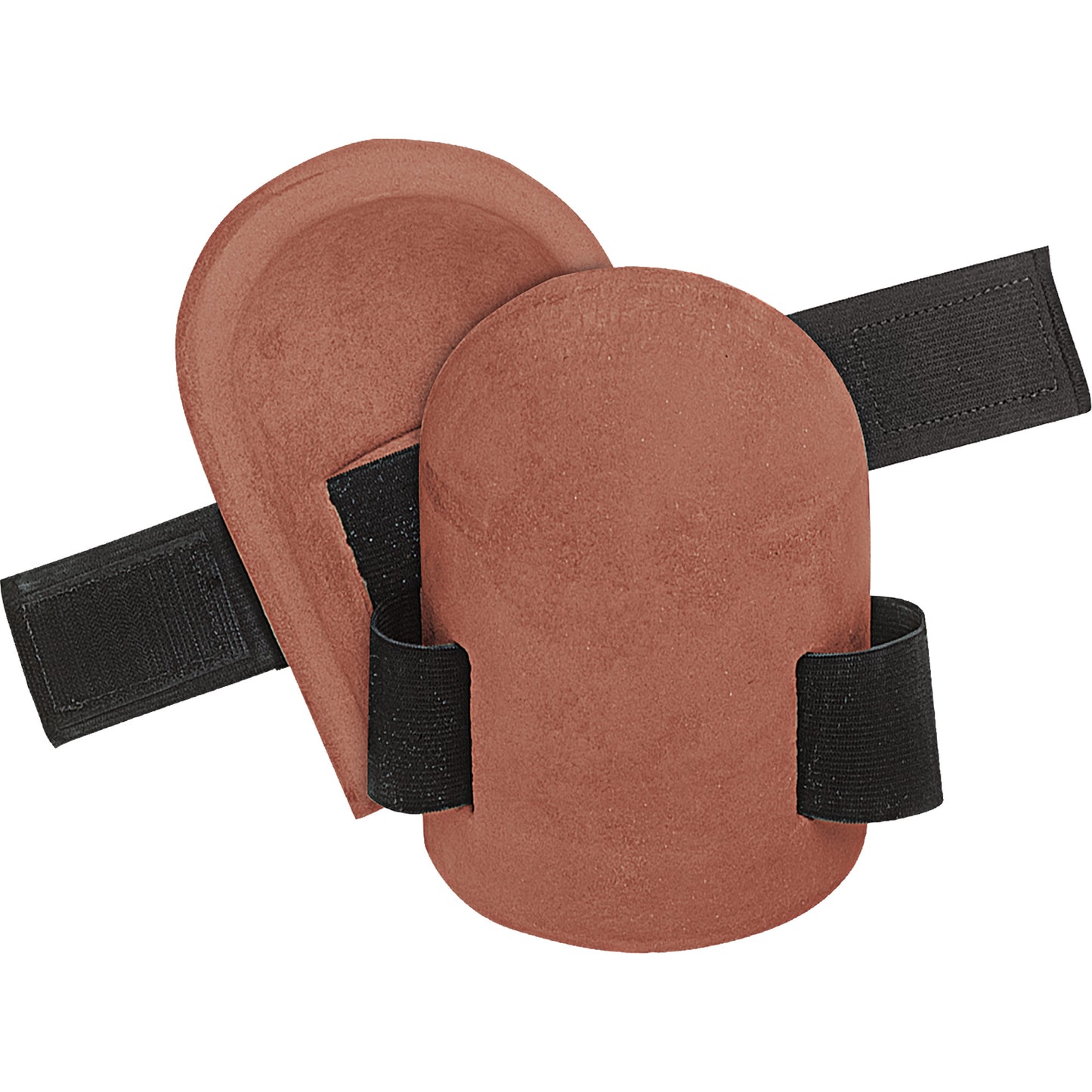 Kuny's Molded Knee Pad, Hook and Loop Style, Rubber Caps, Rubber Pads