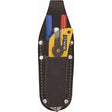 Utility Knife, Pen/Pencil Holder, Knife Holder, Leather, 2 Pockets