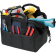 BIGMOUTH® Tool Bag, Polyester, 23 Pockets, Black