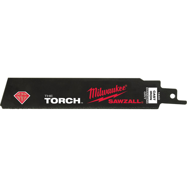 The Torch™ Sawzall® Grit Blades, Diamond, 6" L