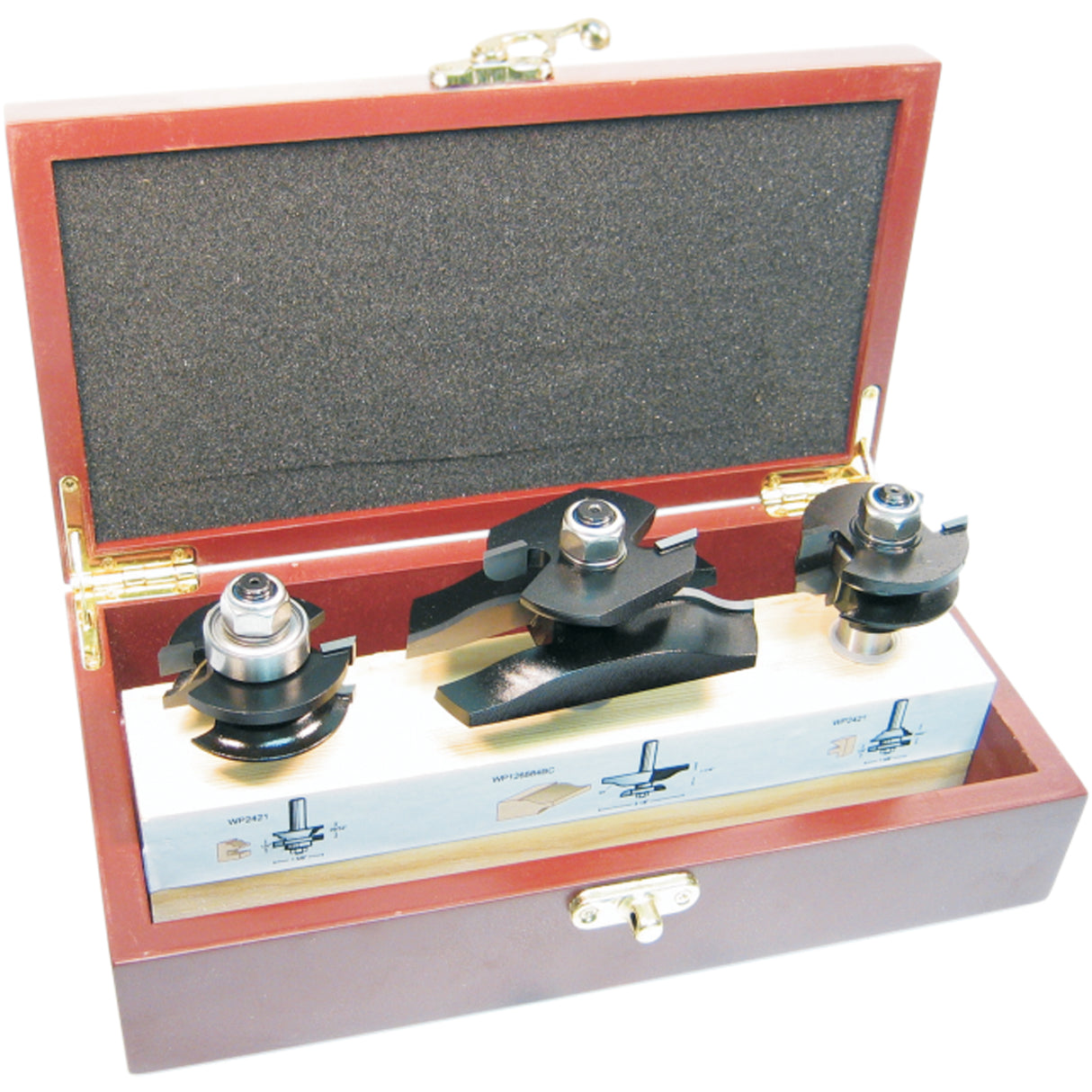 2-Flute, Ogee Style Cabinet Door Sets With Back Cutter