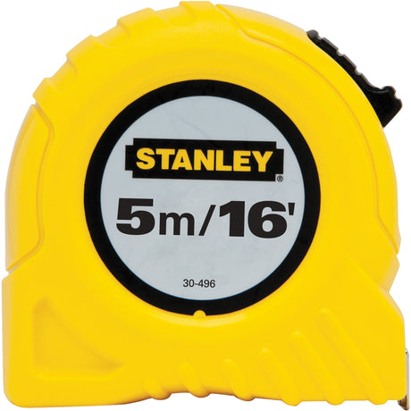 Tape Measure, 3/4" x 16'/5 m, Imperial & Metric Graduations