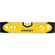 Shock-Resistant Torpedo Level, 9" L, Aluminum, 3 Vials, Magnetic