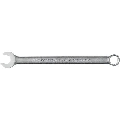 Combination Wrench, 12 Point, 16 mm, Satin Finish