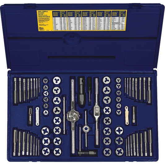 Tap & Hex Die Set, 76 Pieces
