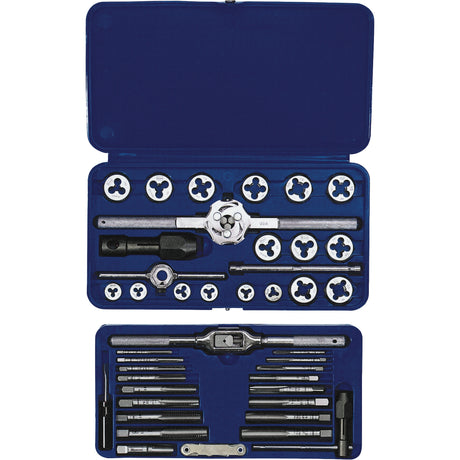 Hanson® Fractional Tap & Hex Die Set, 41 Pieces