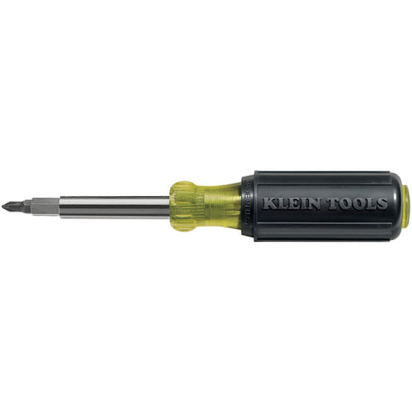 10-in-1 Screwdriver / Nutdriver, 7-3/4" L, Cushion Grip Handle