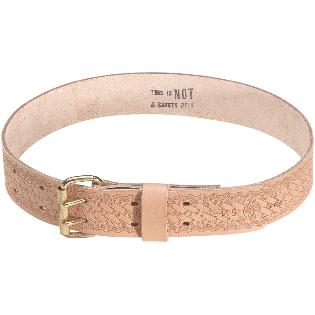 Tool Belt, Belt Only, Leather, Tan