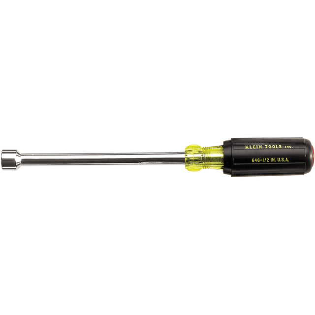 Nut Drivers- 6" Shafts, 11/32" Drive, 9-3/4" L, Non Magnetic