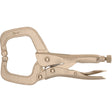 Locking Pliers, 6" Length, C-Clamp