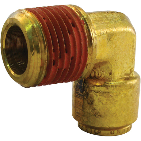 Push-To-Connect 90° Male Elbow, Brass