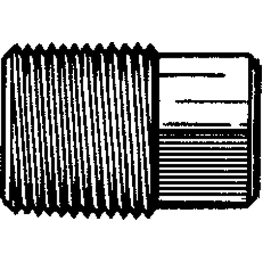 Square Head Pipe Plugs, Brass