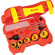 Locksmith's Hole Saw Kits, 14 Pieces