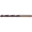 Jobber Drill Bit, High Speed Steel, #40, 2-3/8" L, 1-3/8" Flute, 135° Point Angle