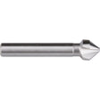 Straight Shank Countersink, 20.5 mm, High Speed Steel, 82° Angle, 3 Flutes