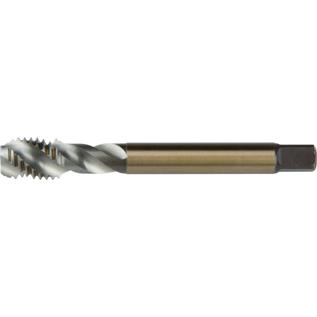 45° Spiral Flute Tap, High Speed Cobalt, M6x1 Thread, 66 mm L