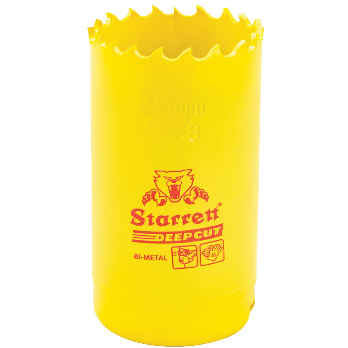 Bi-Metal Holesaw - 1-3/8", 1-3/8", 2" Depth of Cut, Bi-Metal