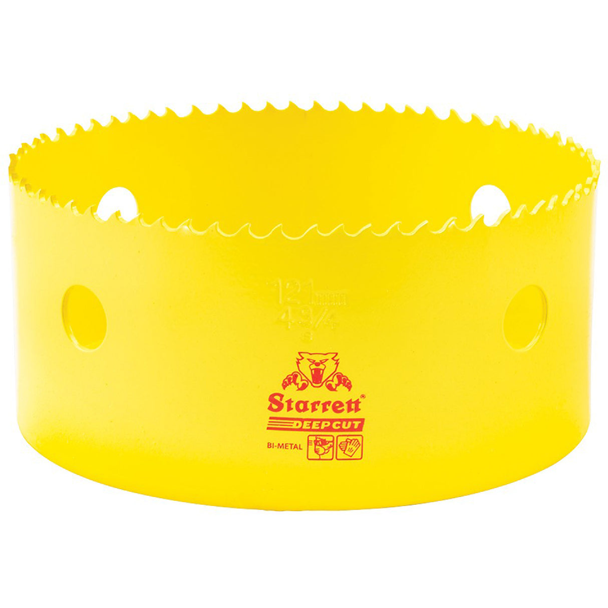 Bi-Metal Holesaw - 4-3/4", 4-3/4", 2" Depth of Cut, Bi-Metal